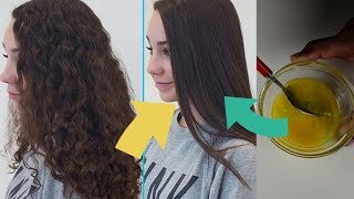 মাত্র ২ দিনে কোঁকড়া চুল সোজা ও সিল্কি করার উপায়।চুল স্ট্রেট করার ১০০% কার্যকারী উপায়।