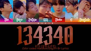 BTS (방탄소년단) – 134340 (Color Coded Lyrics/Han/Rom/Eng/Pt-Br)