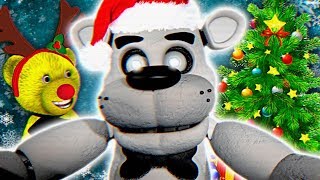 FNAF НОВОГОДНЯЯ ВЕРСИЯ с ЕЛКОЙ и НОВЫЙ АНИМАТРОНИК ПОЛЯРНЫЙ ФРЕДДИ из ФНАФ !!!