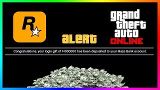 FREE $1,000,000 Is Now HERE In GTA 5 Online...Diamonds Vault Contents, Valentine's Day DLC & MORE!