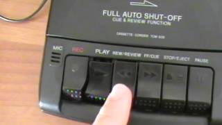 Sony TCM-939 portable cassette recorder
