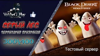 Black Desert online.Новый спот,??Серый Лес,рекомендуется 300ap/400dp!