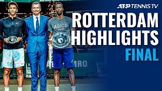 Gael Monfils Defeats Auger-Aliassime for 10th ATP Title ? | Rotterdam 2020 Final Highlights