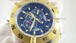 Invicta 4698 Subaqua Noma Chronograph Stainless 50mm Two Tone Watch