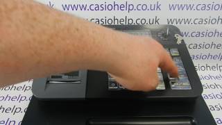 Casio SE-G1 Reset Grand Total