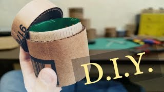Круглая коробка своими руками из картона | Как сделать шкатулку мастер класс | Поделки самоделки