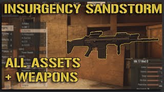 ALL Insurgency Sandstorm SECURITY ASSETS + WEAPONS - Insurgency Sandstorm Gameplay [Beta One]