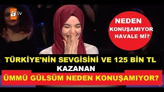 Ümmü Gülsüm Genç Neden Konuşamıyor? - Kim Milyoner Olmak İster'de 125 TL Kazandı!