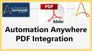 PDF Integration Extract Form Fields - Automation Anywhere 10.7 |Robotics Process Automation |