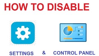 [Windows 8 & Windows 10] How to Prohibit Access Control Panel and PC Settings