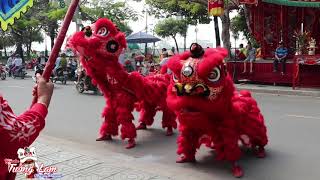 Múa Lân đoàn LSR Long Sơn Đường - Lễ Hội Kỳ Yên Đình Thần Tân Lân | Lion Dance 2019