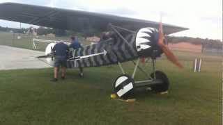 Fokker D-VIII Run-Up