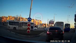 В Севастополе автобус отправился в рейс без водителя