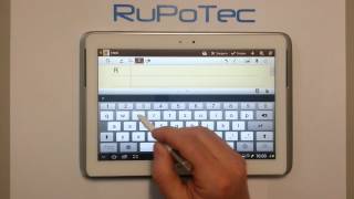 Выключить режим Т9 в планшетe Samsung Galaxy Note 10.1, модель GT-N8000