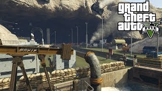 GTA 5 ZOMBIE APOCALYPSE MOD EP165 - SECRET ARMY CAVE!! ( GTA V MODS