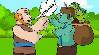 Clash Royale Animation #18: GOBLIN GIANT BROTHERS (Parody)