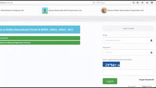 APDCL Online Form Fillup Process Demo