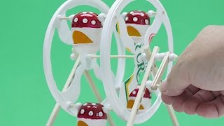 Как Сделать Своими Руками Колесо Обозрения Из Простых Материалов в Домашних Условиях МК