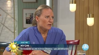 Skillnaden på myom och endometrios? - Nyhetsmorgon (TV4)