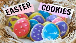 How to Make and Decorate Easter Egg Sugar Cookies