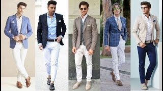 How to Dashing Dress up Blazer Jacket with Jeans Lookbook for Men's |  Blazer Jacket Fashion 2019