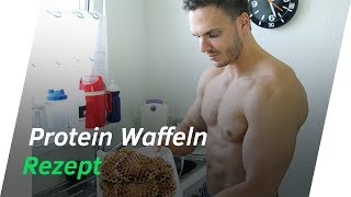 Gesunde PROTEIN WAFFELN - Rezept für den Muskelaufbau- Gesund & lecker! | Andiletics
