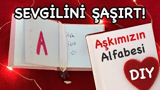Aşkımızın Alfabesi | Sevgililer Günü Hediyesi Kendin Yap
