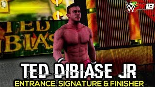 WWE 2K19 Ted DiBiase Jr Entrance, Signature, Finisher & Victory Motion | PC Mods