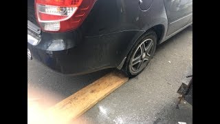 замена задних тормозных барабанов на лада гранта