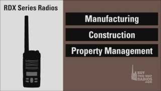 Motorola RDX Series Two Way Radios
