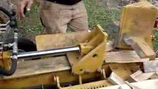 RAYCO Log Splitter Lifting Railroader