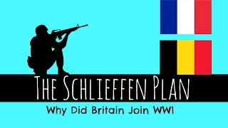 The Schlieffen Plan - Why Britain Joined WW1 - GCSE History