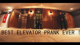 Red Bull Elevator Prank (BEST PRANK) 2014