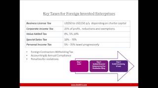 Introduction to Taxes in Vietnam presented by Alberto Vettoretti