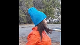 Как вязать резинку на вязальной машине подробно.