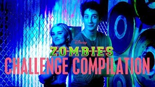 Meg and Milo Challenges! | ZOMBIES | Disney Channel