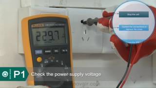 Innovair Mini Split Inverter Error Codes P1