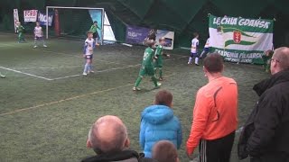 Turniej Uhlsport Cup Cz2- U-8 - 6-7 XII 2014 Kraków - KS Talent vs Lechia Gdańsk