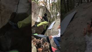 恵那 幾何学 二段 【クライミングチャンネル】外岩ボルダリングの動画・トポはクライミングチャンネル 【Climbing Areas and Boulders in Japan】