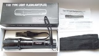 Фонарик с электрошокером Police 20000kv bl 10101