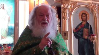 Проповедь о. Валериана Кречетова 25.06.11