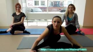 Растяжка в паре  Урок 14 #Растяжка  Валентина Нужда  #растяжка  Растяжка для начинающих, bracing