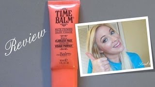 Time Balm Face Primer: Review
