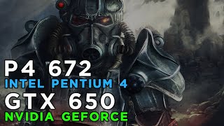 Fallout 4 running on Pentium 4 672 3.8GHz - GTX650 - 4GB RAM and Windows 7