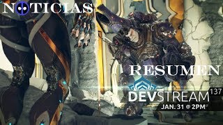 Noticias Warframe - Devstream 137: Resumen - Protea - Cambios a los Liches - Nueva Guerra y más