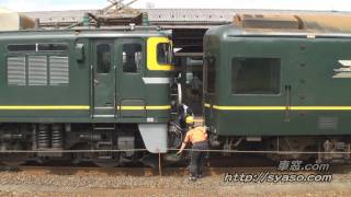 【機関車交換】「トワイライトエクスプレス」敦賀駅～「雷鳥」並び