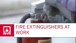 Fire Extinguishers at Work Video