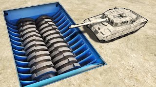 ЧТО БУДЕТ С ТАНКОМ В ДРОБИЛКЕ? ЭКСПЕРИМЕНТЫ В ГТА 5! GTA 5 МОДЫ