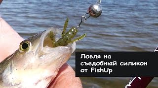 Ловля на Съедобный Силикон. FishUp Fishing.