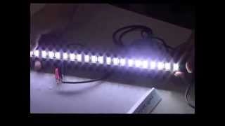Double Row 5050 led Waterproof Strip Light With LED Controller 120LEDs